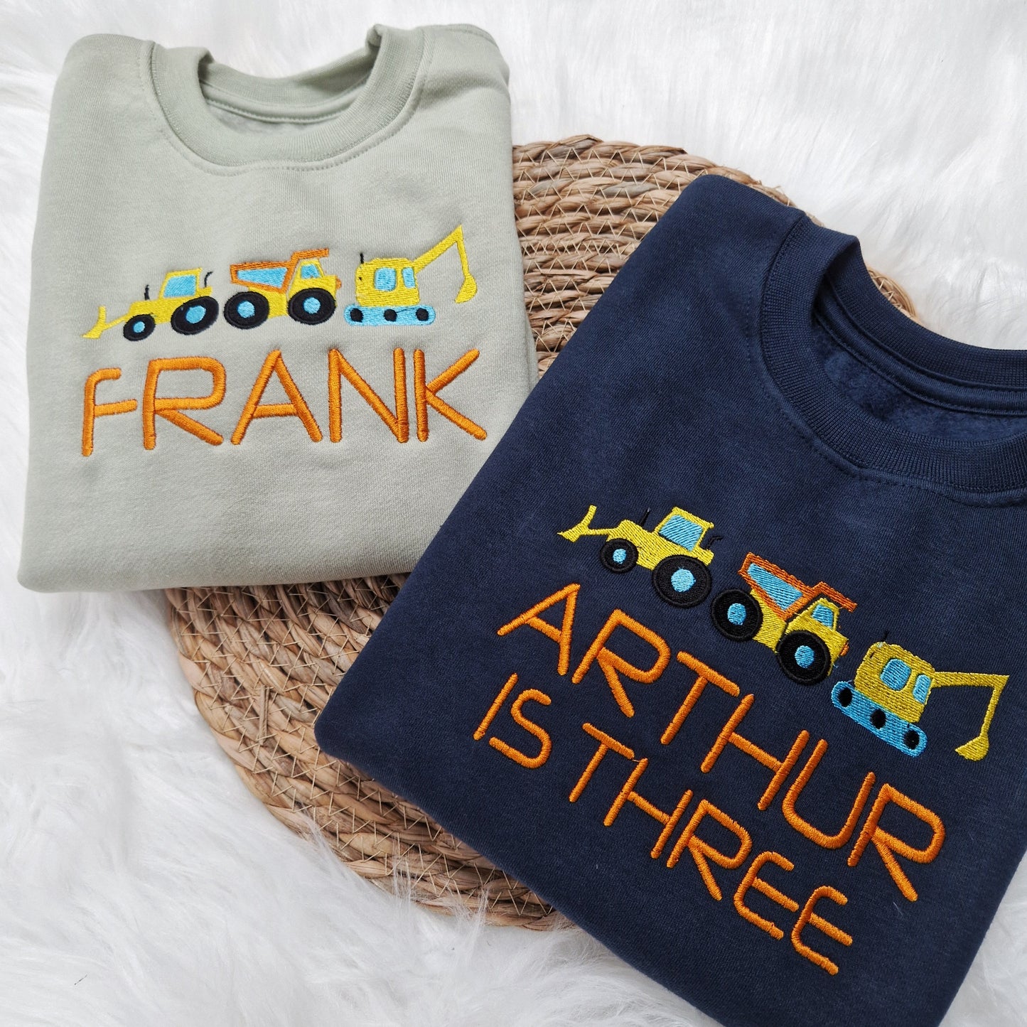 Construction Vehicles Sweatshirt