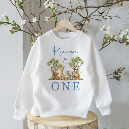 Jungle Safari Birthday T-Shirt or Sweatshirt