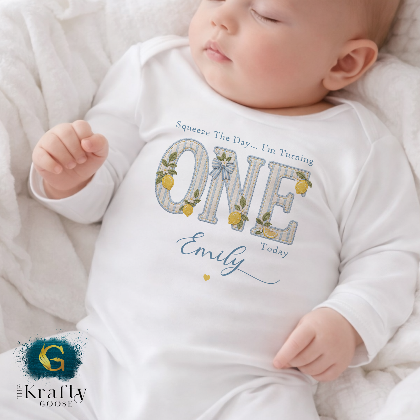 Squeeze the Day - Lemon Birthday - T-Shirt or Baby Outfit