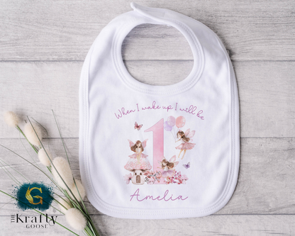 1st Birthday - When I Wake Up - Fairy Design