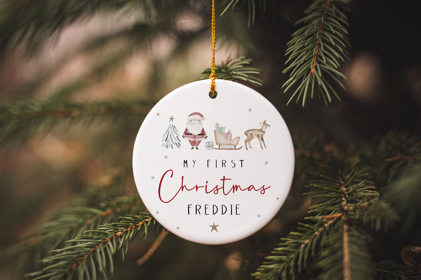 Reindeer Soft Toy - First Christmas