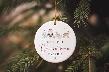 Reindeer Soft Toy - First Christmas