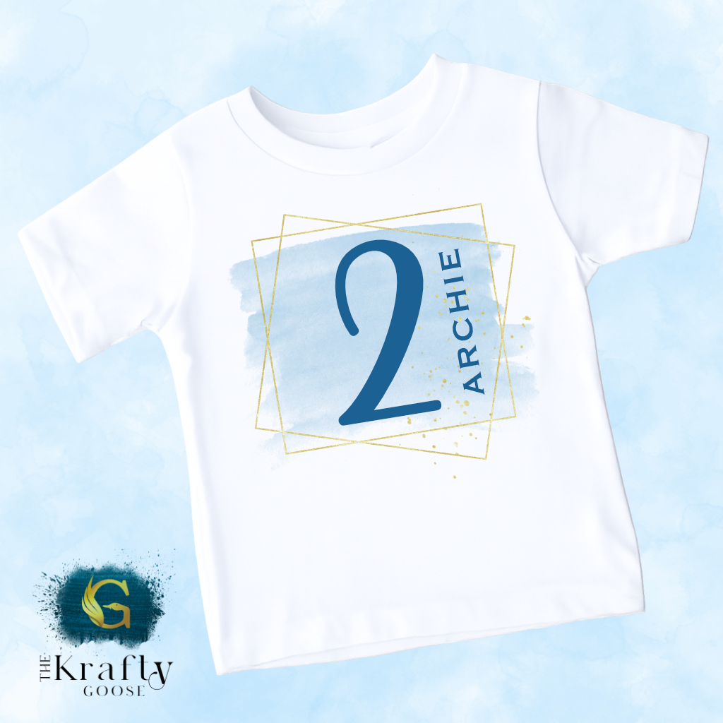 Colour Splash Birthday T-Shirt or Sweatshirt