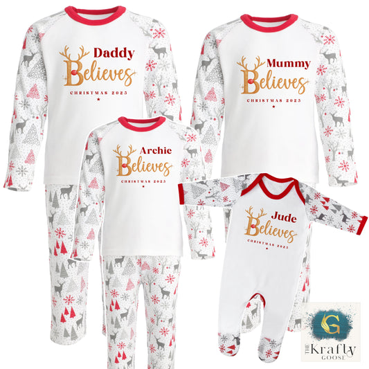 Believes - Matching Family Pyjamas