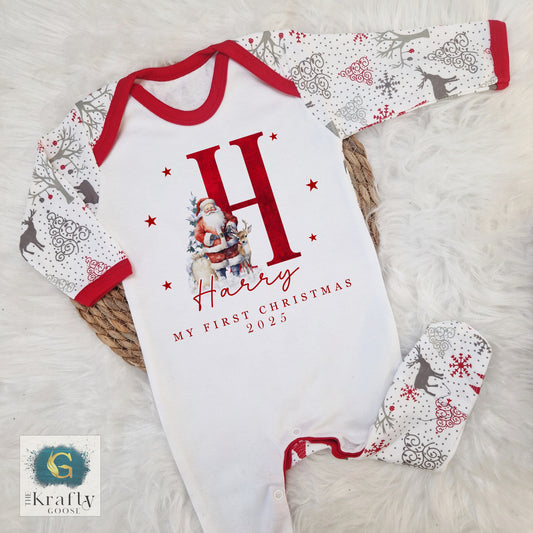Santa Alphabet Design - My First Christmas