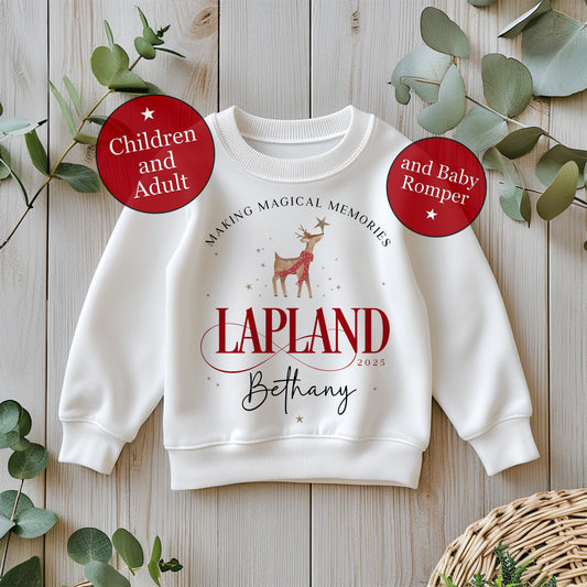 Lapland Sweatshirt - Matching Family from Baby to Adult
