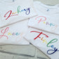 Coloured Name T-Shirt