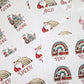 24 Personalised Christmas Stickers