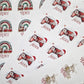 24 Personalised Christmas Stickers