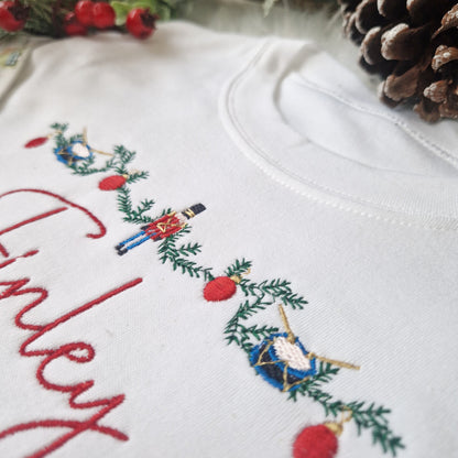 Nutcracker Garland Christmas Pyjamas