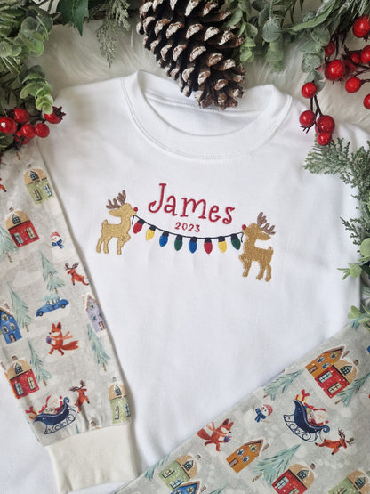 Reindeer Christmas Pyjamas