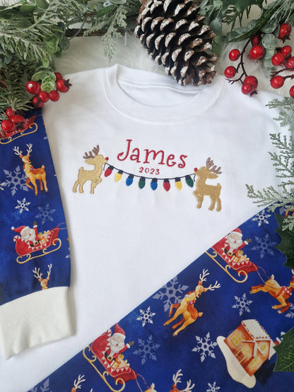 Reindeer Christmas Pyjamas