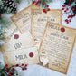 Lapland Invitation - Vintage Letter with Wax Seal