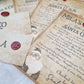 Lapland Invitation - Vintage Letter with Wax Seal