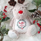 Embroidered First Christmas Large Soft Toy