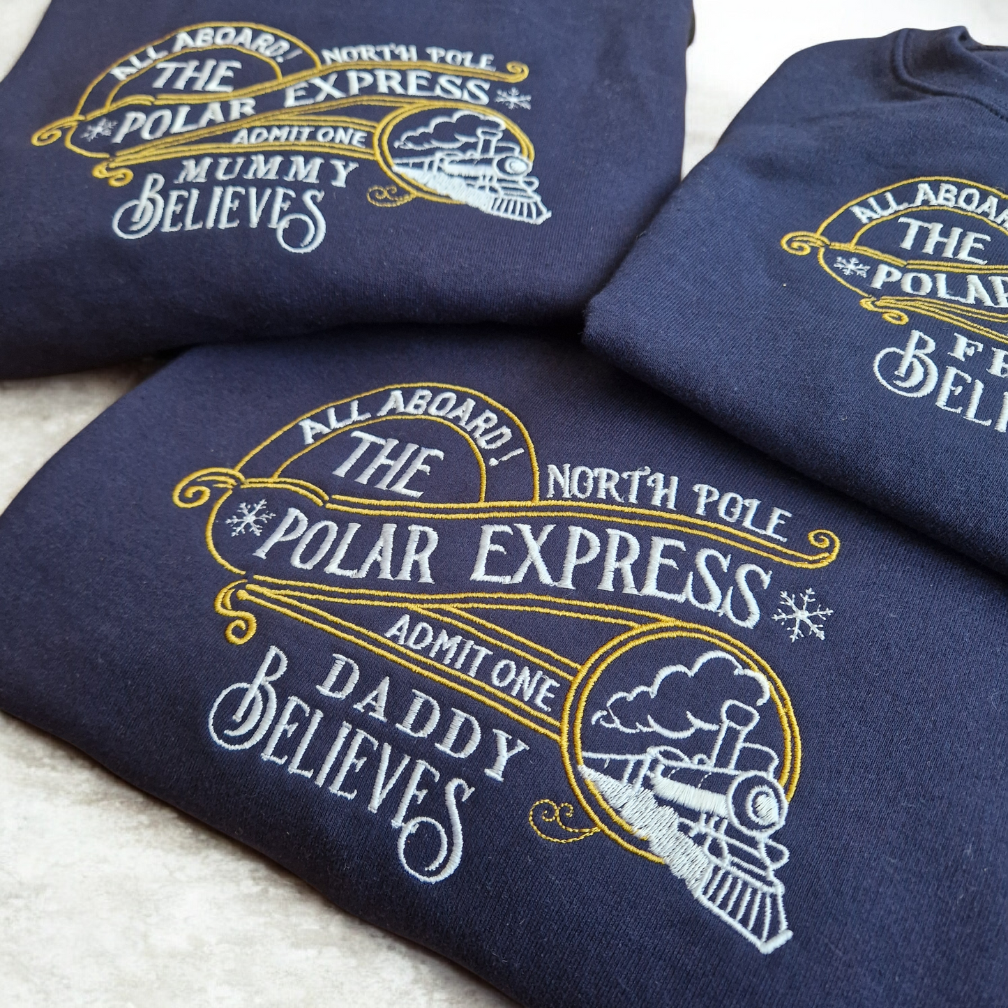 Polar Express Sweatshirt - All Aboard!