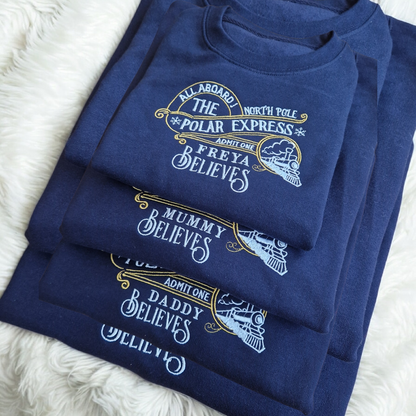 Polar Express Sweatshirt - All Aboard!
