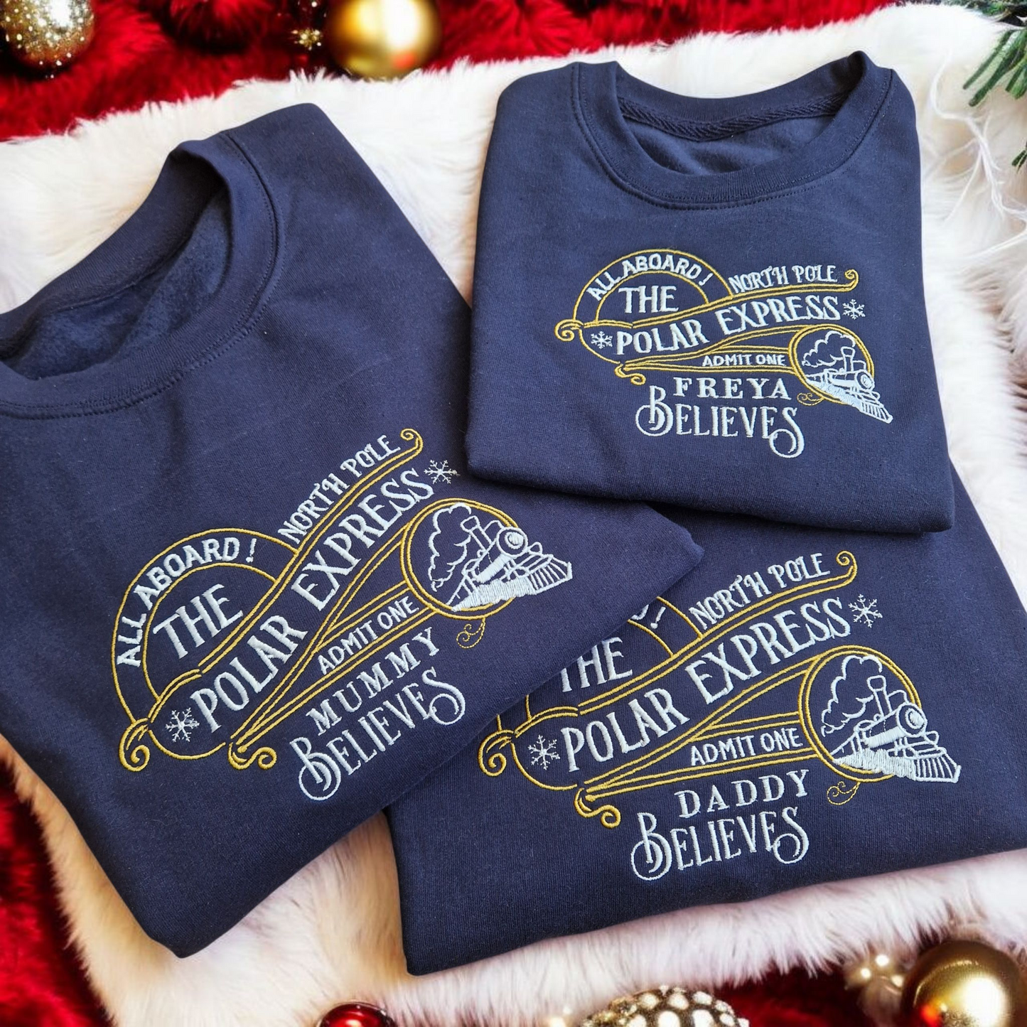 Polar Express Sweatshirt - All Aboard!