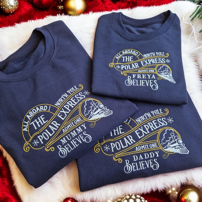 Polar Express Sweatshirt - All Aboard!