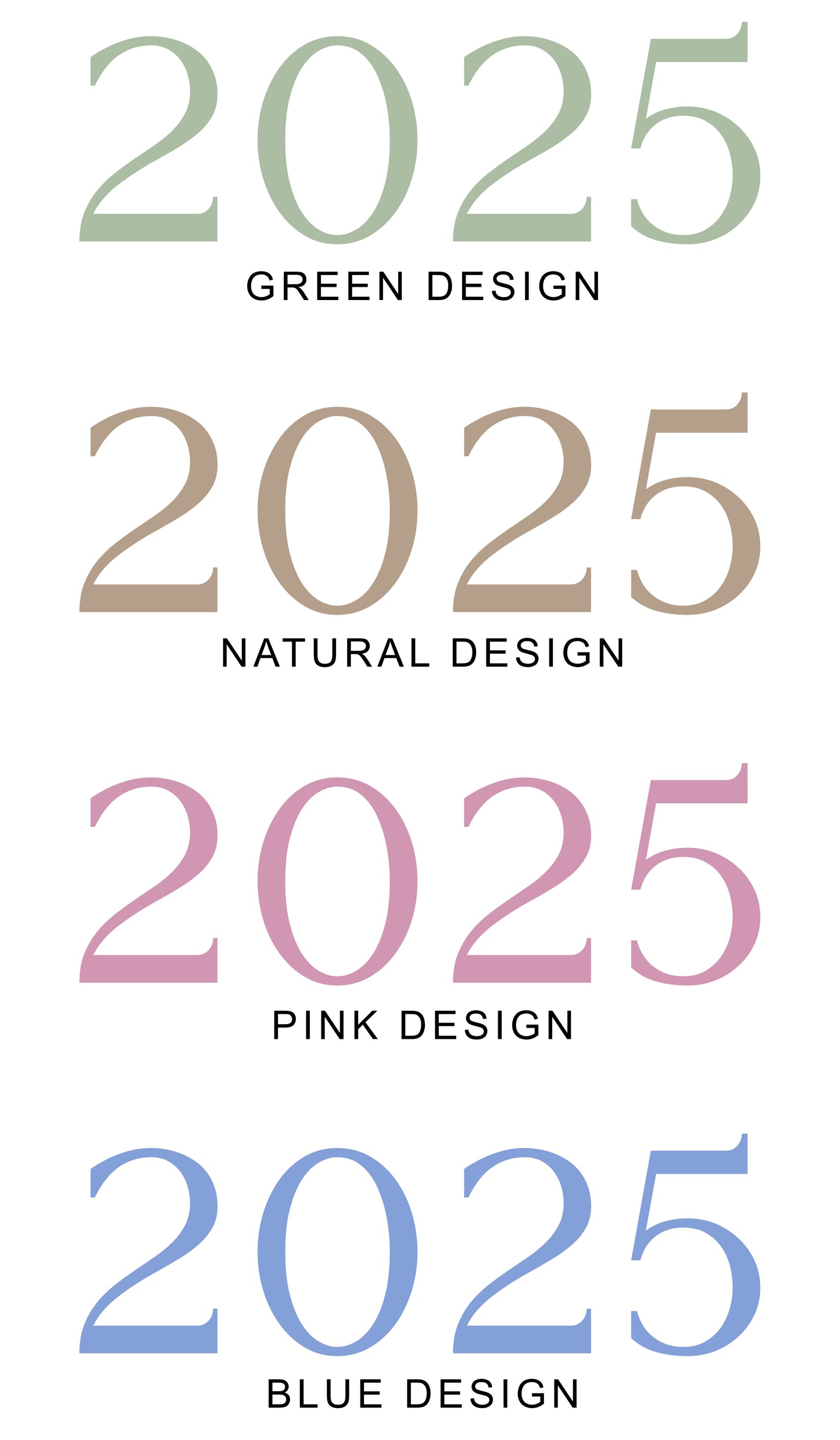 Born in 2025 - Safari Design - Four Colours to Choose