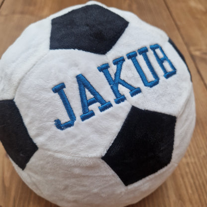 Embroidered Football Plush