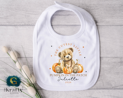 Cutest Pumpkin in the Patch - Teddy Bear Design