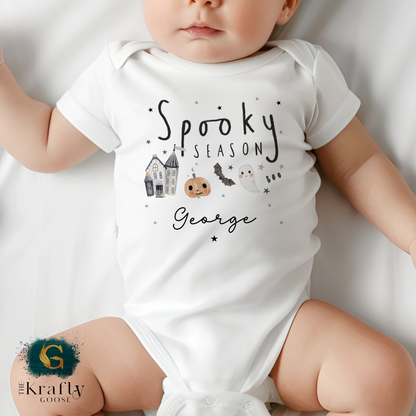 Spooky Season Baby Outfit