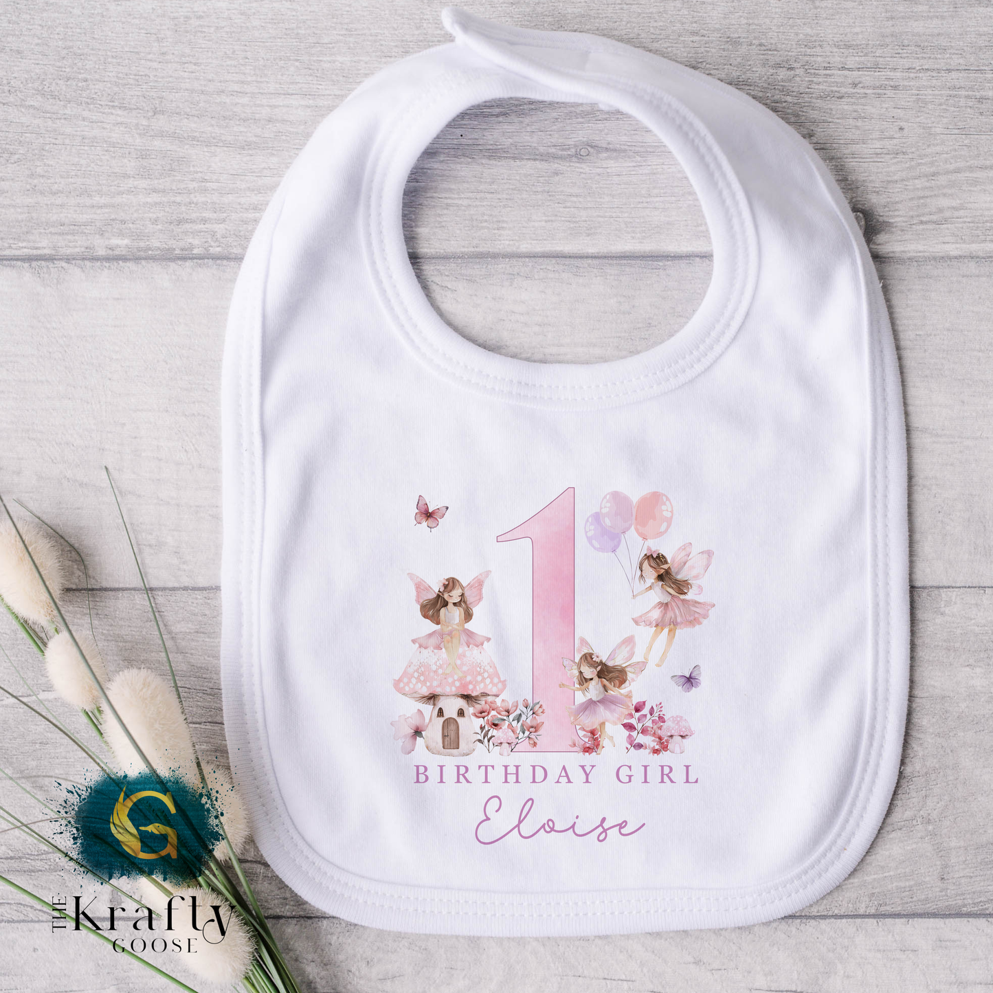 1st Birthday Bunny - Fairy 1st Birthday Bear