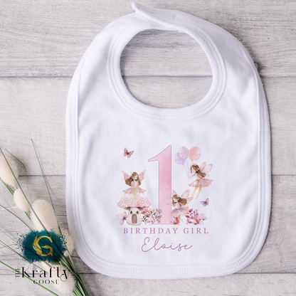 1st Birthday Bunny - Fairy 1st Birthday Bear