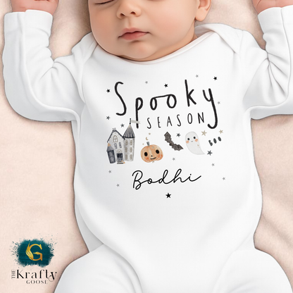 Spooky Season Baby Outfit