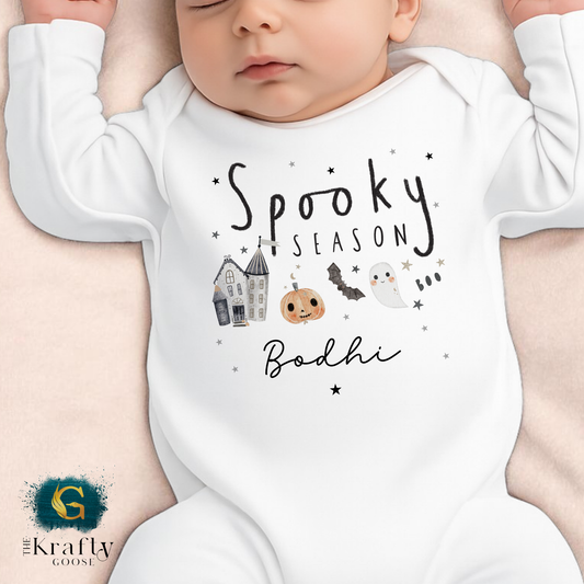 Spooky Season Baby Outfit