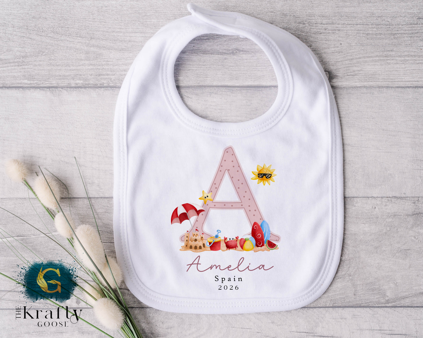 My First Holiday - Beach Scene - T-Shirt - Vest - Sleepsuit Romper - Sweater