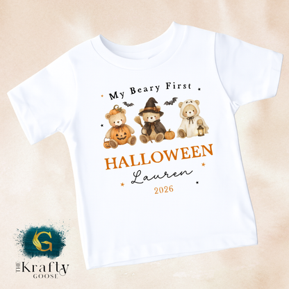 My Beary First Halloween  - Cute Teddy Bears Design