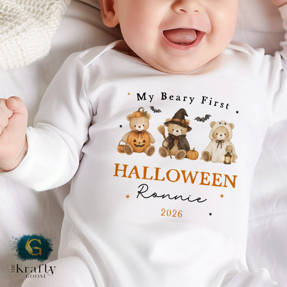 My Beary First Halloween  - Cute Teddy Bears Design