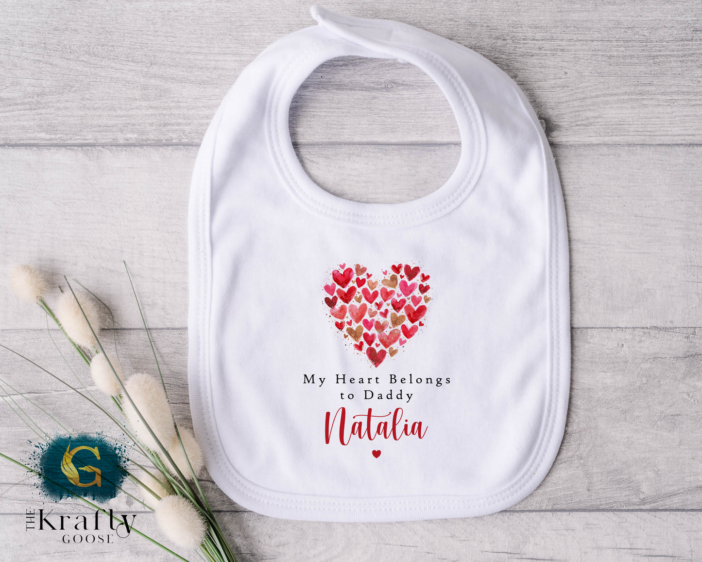 My Heart Belongs To Daddy / Mummy - Sleepsuit Romper - Vest - T-Shirt - Sweater