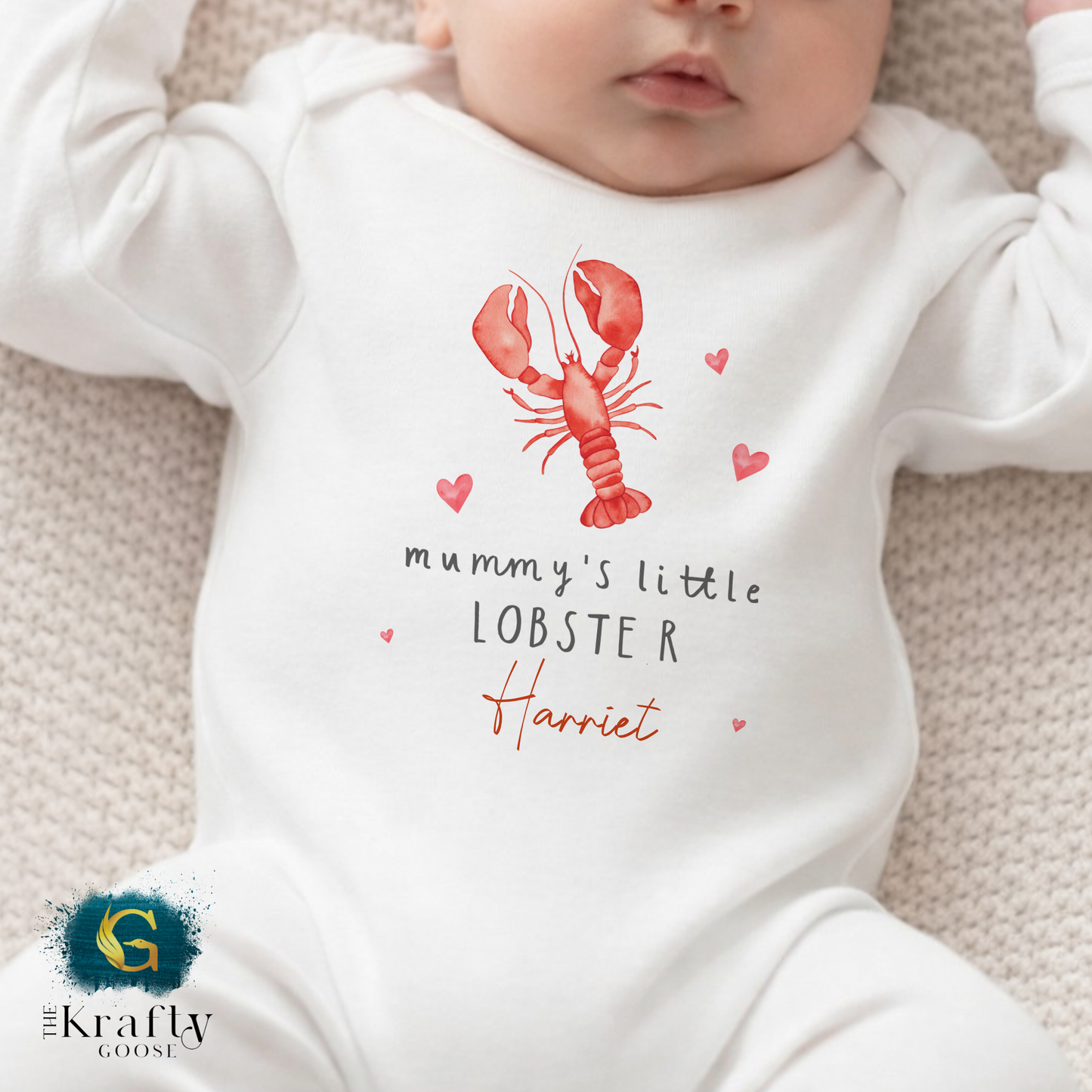 Mummy's Little Lobster - Sleepsuit Romper - Vest - T-Shirt - Sweater
