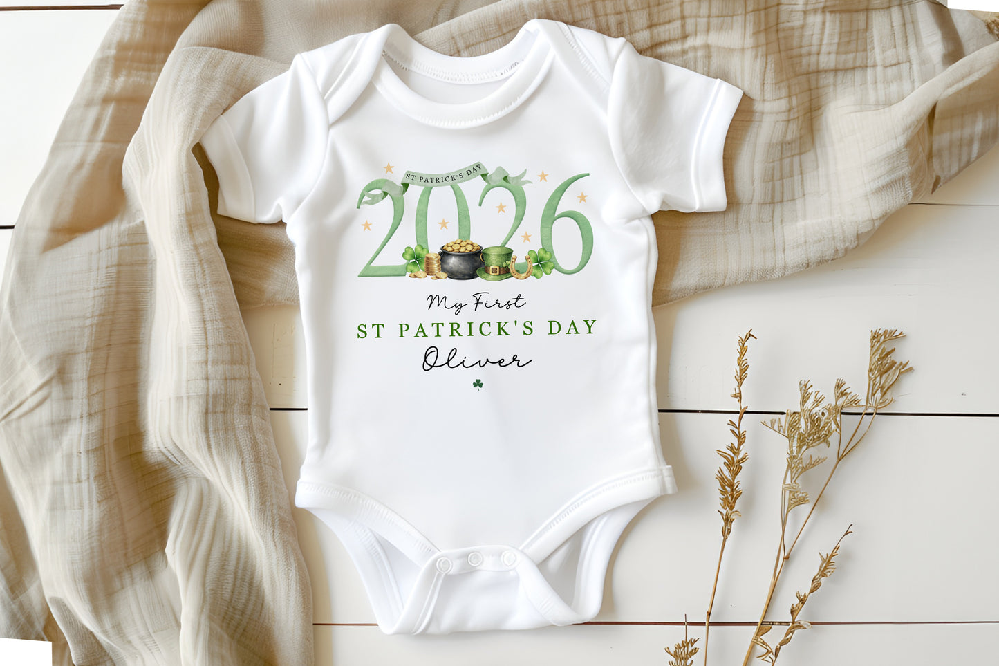 First St Patricks Day - 2026 Design