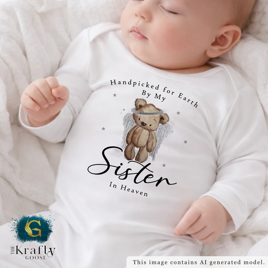 Handpicked For Earth Baby Outfit - Romper, Vest and Bib