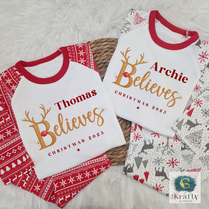 Believes - Matching Family Pyjamas