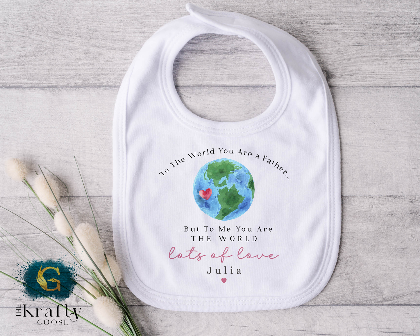 To The World You are a Father Design - T-Shirt - Vest - Sleepsuit Romper - Sweater