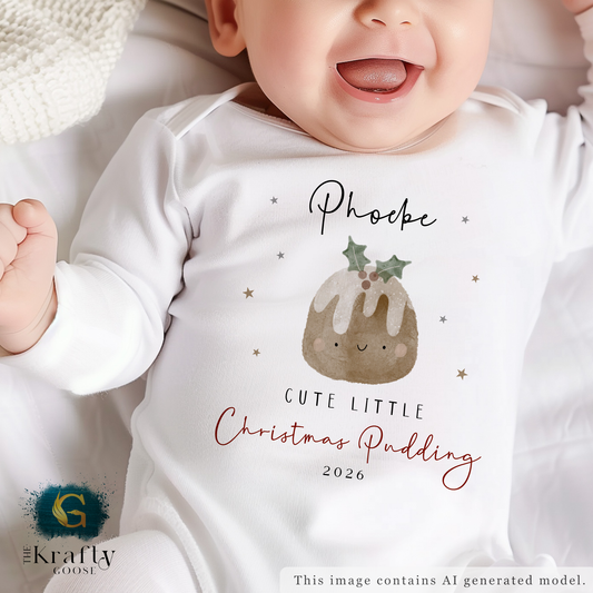 Cute Little Christmas Pudding