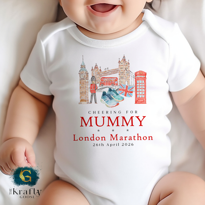 London Marathon Supporters Sleepsuit Romper - T-Shirt - Vest - Sweater