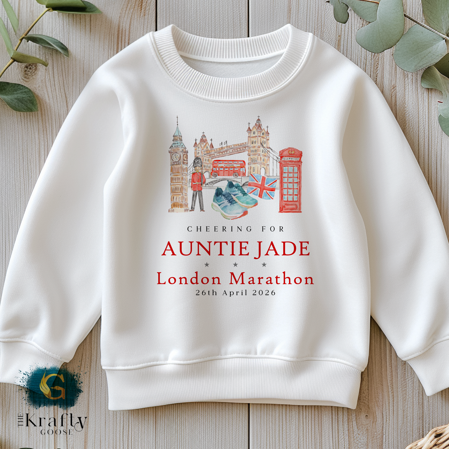 London Marathon Supporters Sleepsuit Romper - T-Shirt - Vest - Sweater