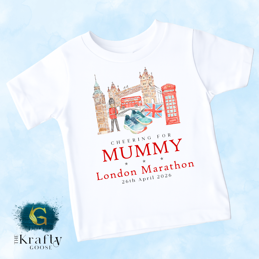 London Marathon Supporters Sleepsuit Romper - T-Shirt - Vest - Sweater
