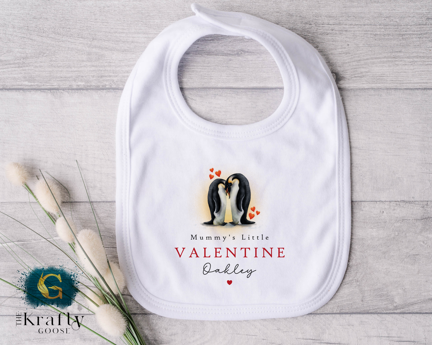 Our Little Valentine - Penguin - Sleepsuit Romper - Vest - T-Shirt - Sweater