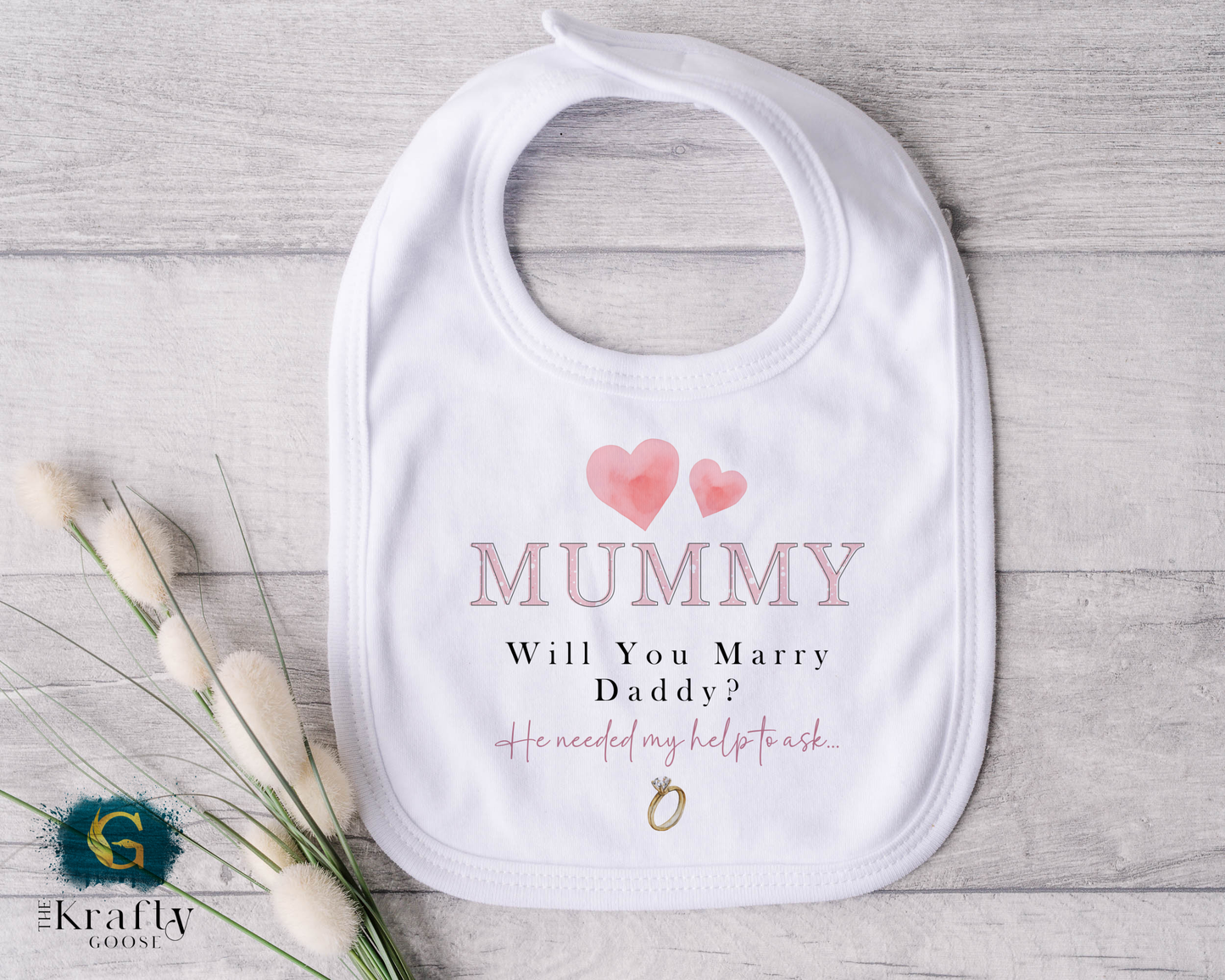 Mummy, Will You Marry Daddy? - Pink Hearts