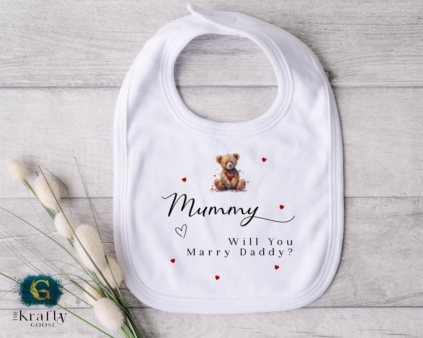 Mummy, Will You Marry Daddy? - Teddy Bear Design