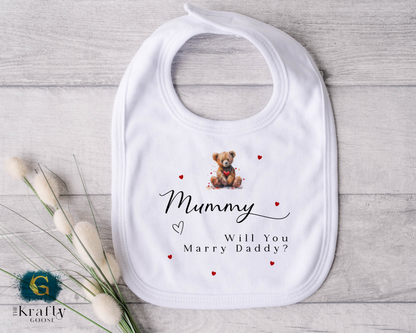 Mummy, Will You Marry Daddy? - Teddy Bear Design