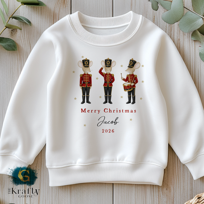 My First Christmas - Cute Nutcracker Mouse Design
