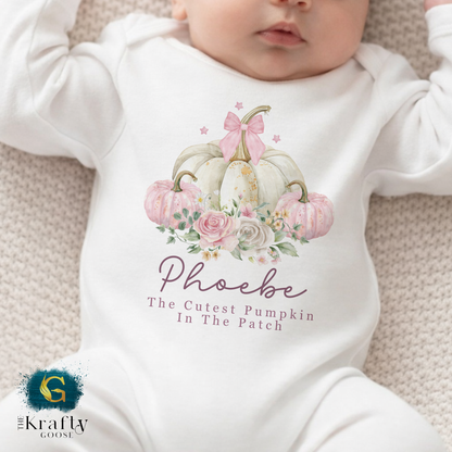 Pumpkin in the Patch - Pink Design